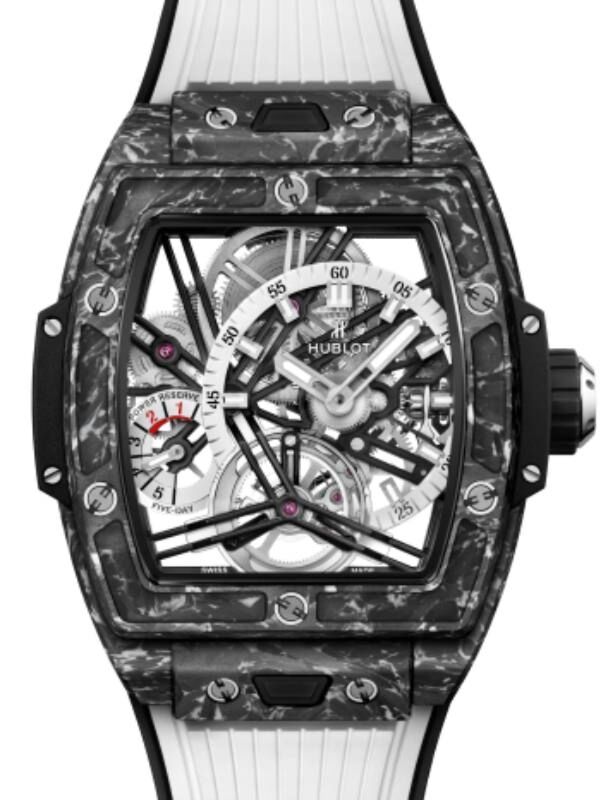 Hublot Shaped Spirit of Big Bang Tourbillon Carbon White 42mm Limited Edition 645.QW.2012.RW