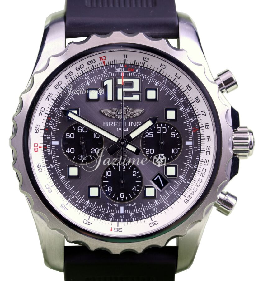 Breitling Chronospace A23360 Men's 46mm Chronograph Gray Automatic BRAND NEW
