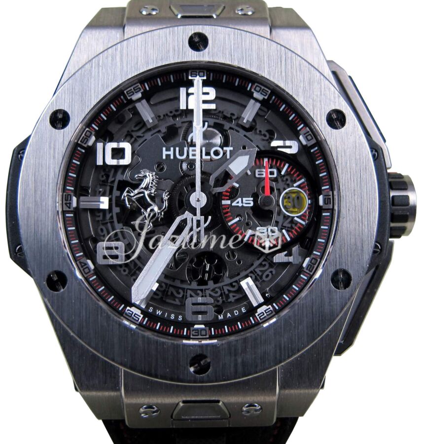 Hublot Big Bang Ferrari 401.NX.0123.GR Ceramic Carbon Fiber 45mm BRAND NEW