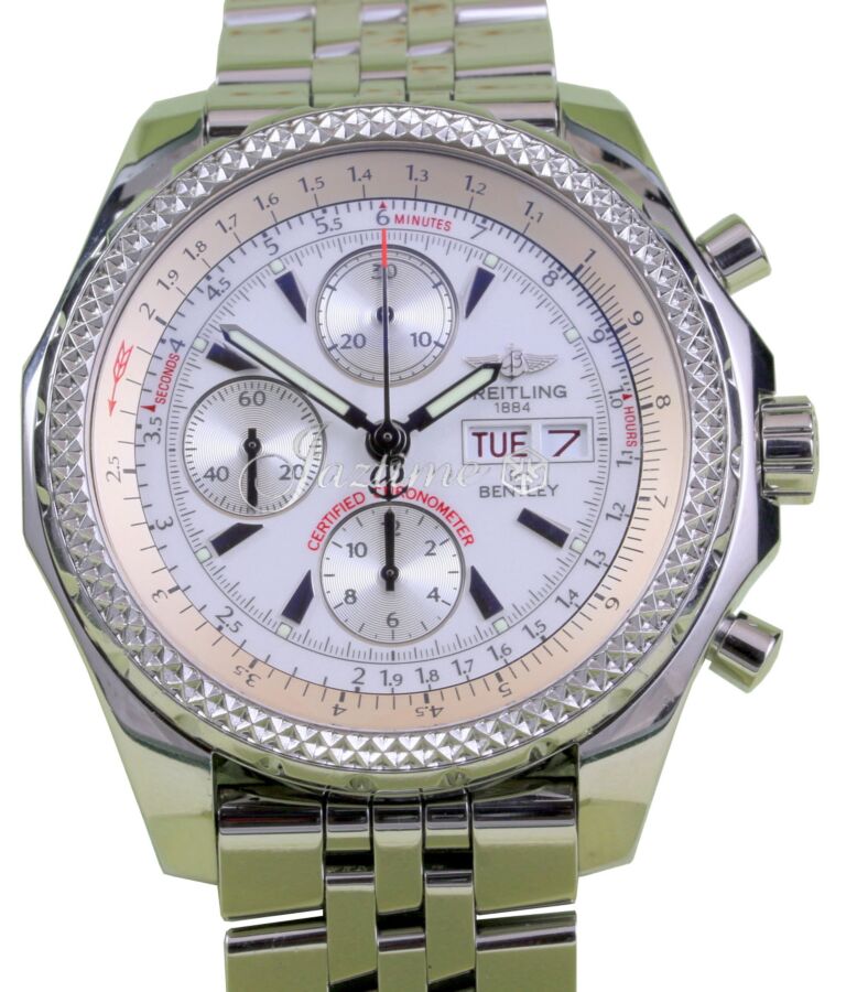 Breitling Bentley GT A13362 Stainless Steel Chronograph Automatic