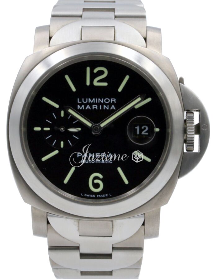 Panerai PAM 221 Luminor Marina Men's 44mm Automatic Titanium Date BOX/PAPERS