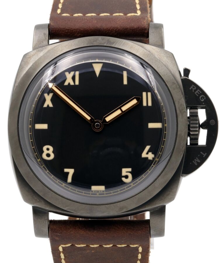 Panerai Luminor 1950 3 Days Titanio Titanium DLC PAM 629 ?California Dial? PRE-OWNED