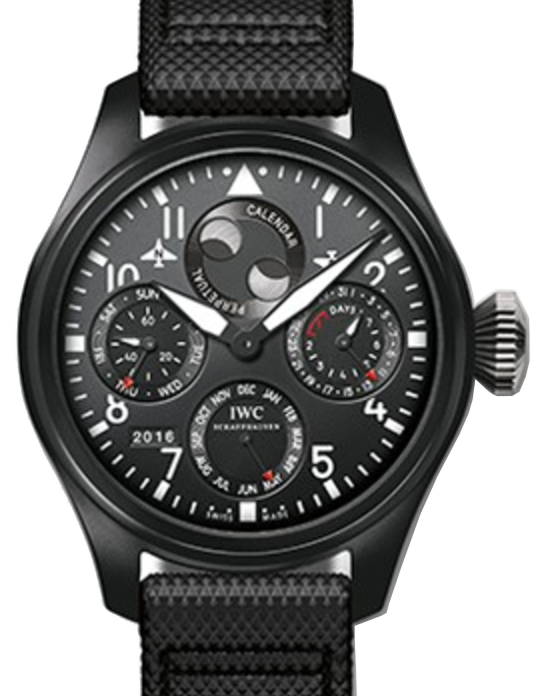 IWC Big Pilot's Watch Perpetual Calendar Top Gun Black Ceramic IW502902 