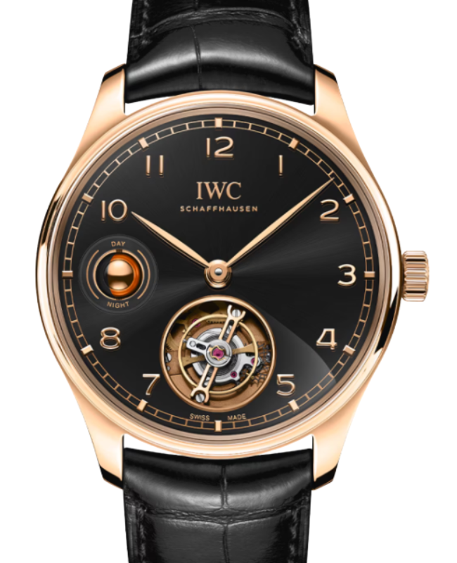 IWC Portugieser Perpetual Calendar 18-Carat Armor Gold 42.4mm Black Dial IW545901 - BRAND NEW