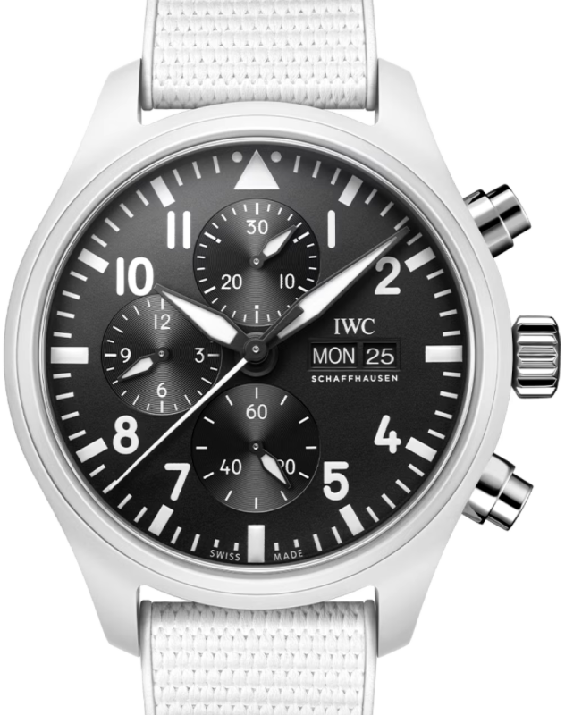 IWC Pilot's Watch Chronograph Top Gun "Lake Tahoe" Ceramic 44.5mm Black Dial IW389105 - PRE-OWNED