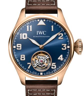 IWC Big Pilot’s Watch Tourbillon Le Petit Prince Armor Gold® 43mm Blue Dial IW329502
