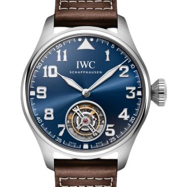 IWC Big Pilot’s Watch Tourbillon Le Petit Prince Platinum 43mm Blue Dial IW329501