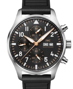 IWC Pilot's Watch Chronograph APXGP Steel 43mm Black Dial IW378009 - BRAND NEW