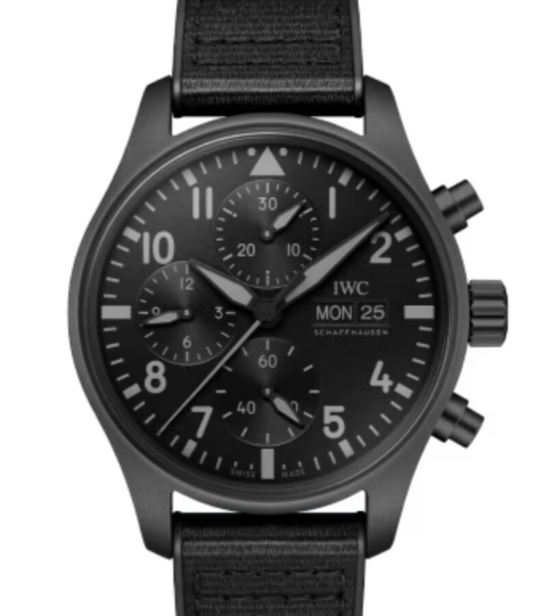 IWC Pilot's Watch Chronograph Top Gun Ceratanium 41mm IW388106 - BRAND NEW