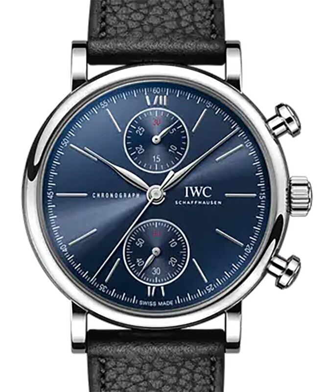 IWC Portofino Chronograph Stainless Steel 39mm Blue Dial IW391408