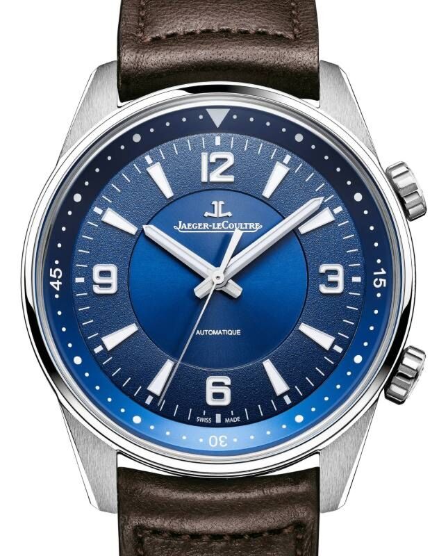 Jaeger-LeCoultre Polaris Automatic Stainless Steel 41mm Blue Dial Leather Strap Q9008480 - BRAND NEW
