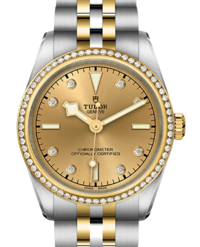 Tudor Black Bay One 31mm S&G Steel Champagne Diamond Dial M79613-0007 - BRAND NEW