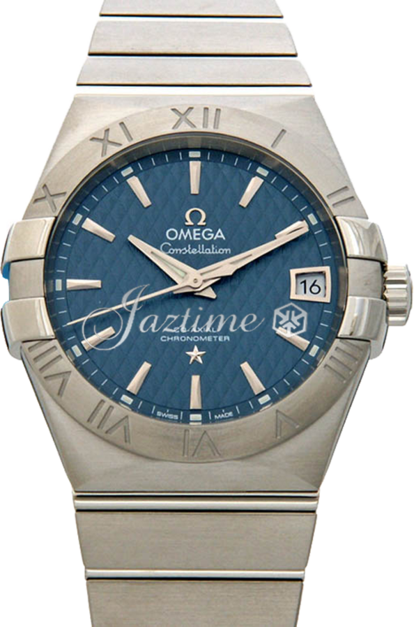 OMEGA 123.10.38.21.03.001 CONSTELLATION CO-AXIAL 38mm STEEL - BRAND NEW