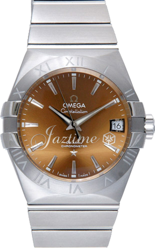 Omega Constellation Co-Axial 123.10.38.21.10.001 38mm Bronze Index Stainless Steel - BRAND NEW