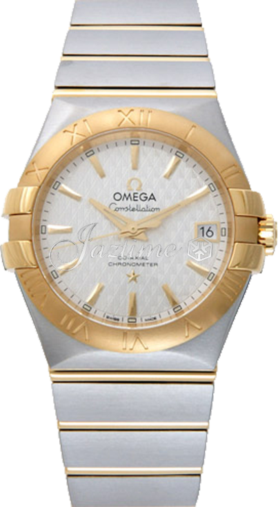 OMEGA 123.20.35.20.02.006 CONSTELLATION CO-AXIAL 35mm STEEL AND YELLOW GOLD - BRAND NEW