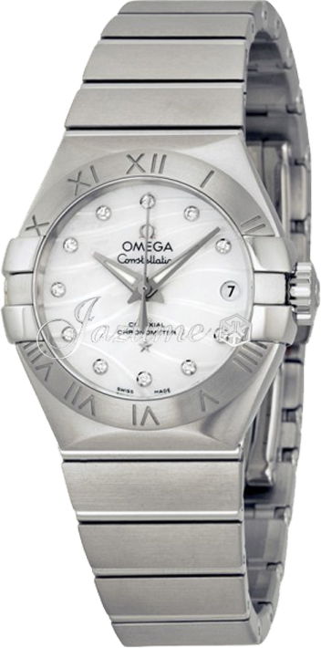 OMEGA 123.10.27.20.55.002 CONSTELLATION CO-AXIAL 27mm STEEL - BRAND NEW