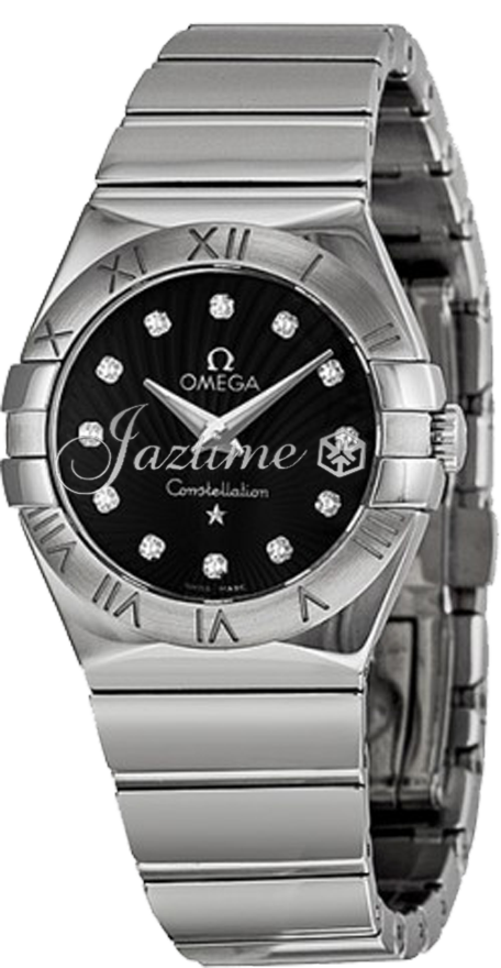 OMEGA 123.10.27.60.51.002 CONSTELLATION QUARTZ 27mm STEEL BRAND NEW
