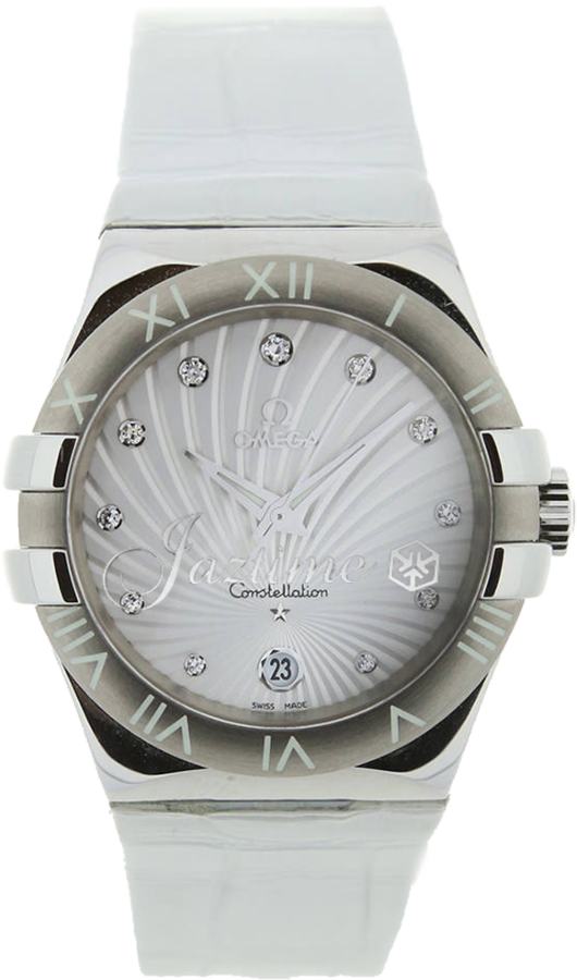 OMEGA 123.13.35.60.52.001 CONSTELLATION QUARTZ 35mm STEEL - BRAND NEW