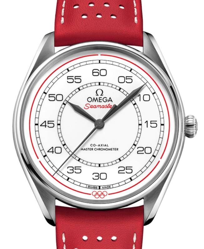 Omega Seamaster Olympic Official Timekeeper 39.5mm Limited Edition Set Steel Red Strap 522.32.40.20.04.004