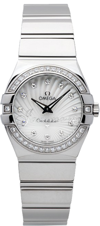 OMEGA 123.20.27.60.55.006 CONSTELLATION QUARTZ 27mm STEEL