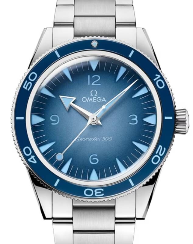 Omega Seamaster 300 41mm Steel Summer Blue Dial 234.30.41.21.03.002
