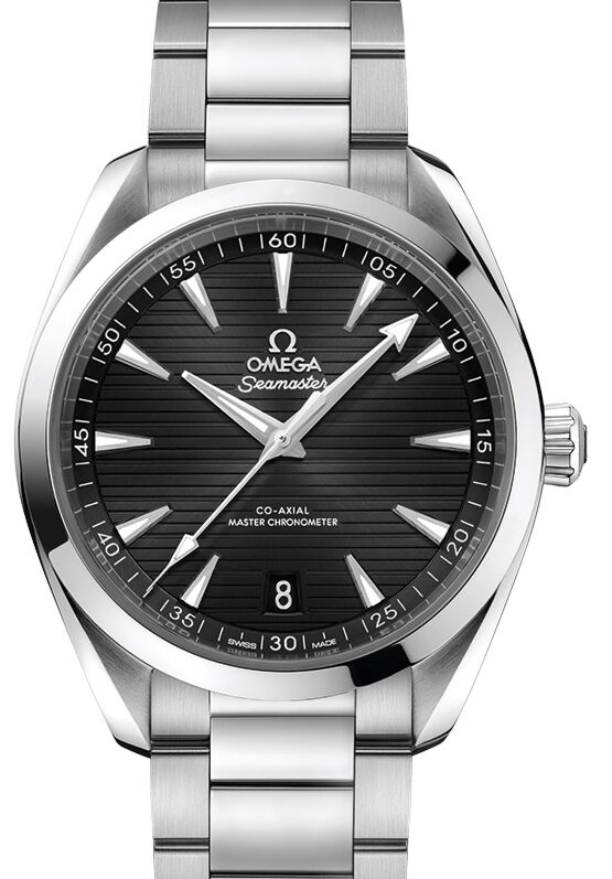 Omega Seamaster Aqua Terra 150M Co?Axial Master Chronometer Stainless Steel Black Dial & Steel Bracelet 41mm 220.10.41.21.01.001 - BRAND NEW