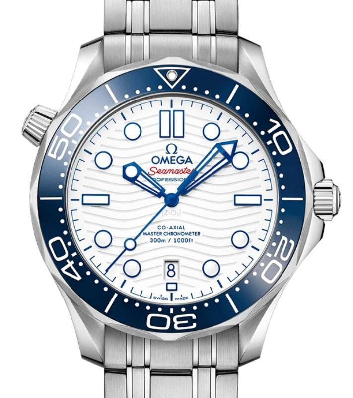 Omega Seamaster Diver 300m 42mm Steel White Dial 210.30.42.20.04.001