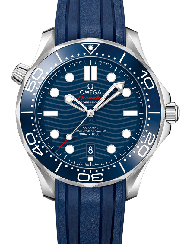 Omega Seamaster Diver 300m 42mm Steel Blue Dial 210.32.42.20.03.001