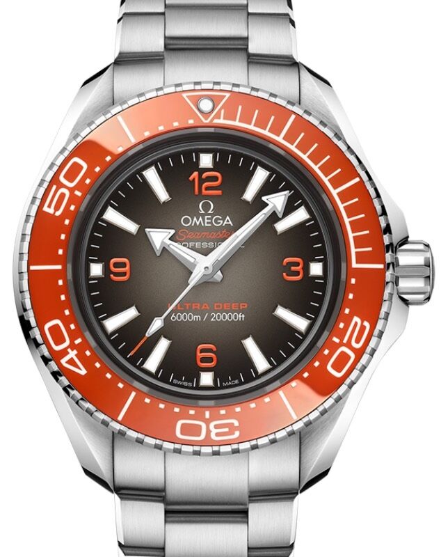 Omega Seamaster Planet Ocean 6000M "Ultra Deep" 45.5mm O-MEGASTEEL Gradient Grey Dial Bracelet 215.30.46.21.06.001