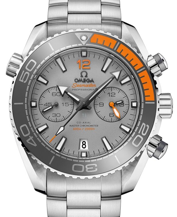 Omega Seamaster Planet Ocean 600M Chronograph 45.5mm Titanium Grey Dial 215.90.46.51.99.001