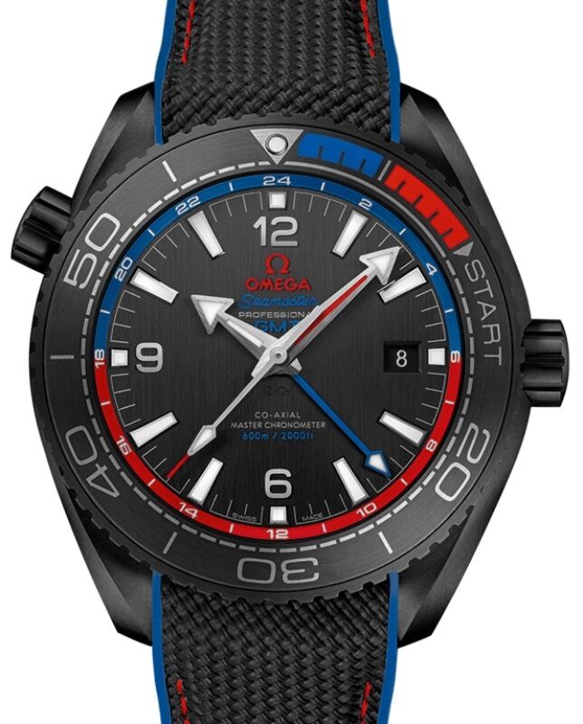 Omega Seamaster Planet Ocean 600M GMT "ETNZ" Deep Black 45.5mm Ceramic 215.92.46.22.01.004