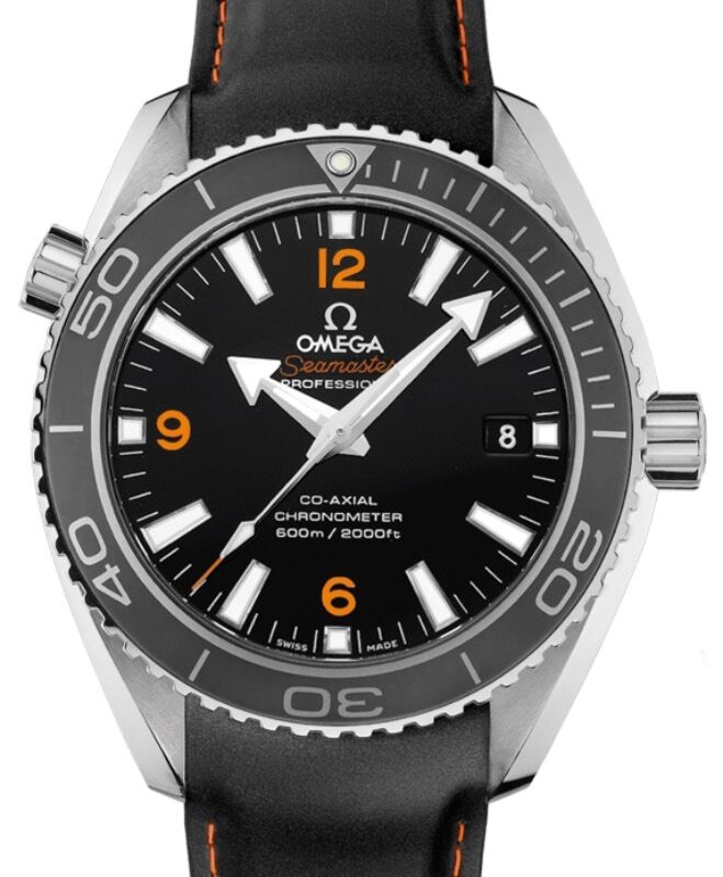 Omega Seamaster Planet Ocean 600M 42mm Steel Black Dial Rubber Strap 232.32.42.21.01.005