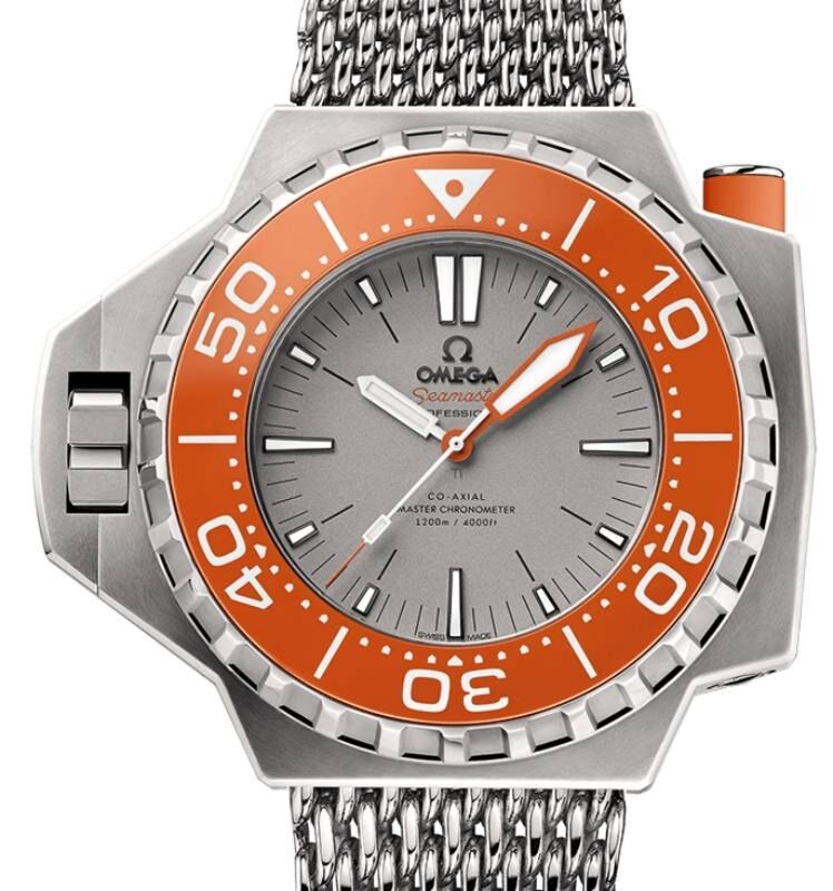 Omega Seamaster Ploprof 1200M 55x48mm Titanium Grey Dial Bracelet 227.90.55.21.99.002