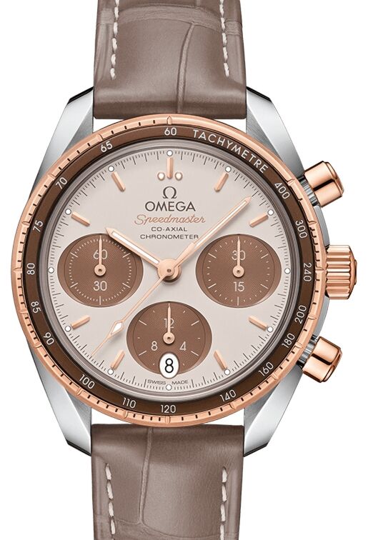 人気新品 38 Speedmaster Omega Co?Axial Steel Stainless Chronograph アクセサリー