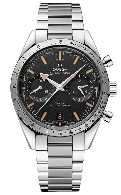 Omega Speedmaster '57 Chronograph 40.5mm Black Dial Steel Bracelet 332.10.41.51.01.001