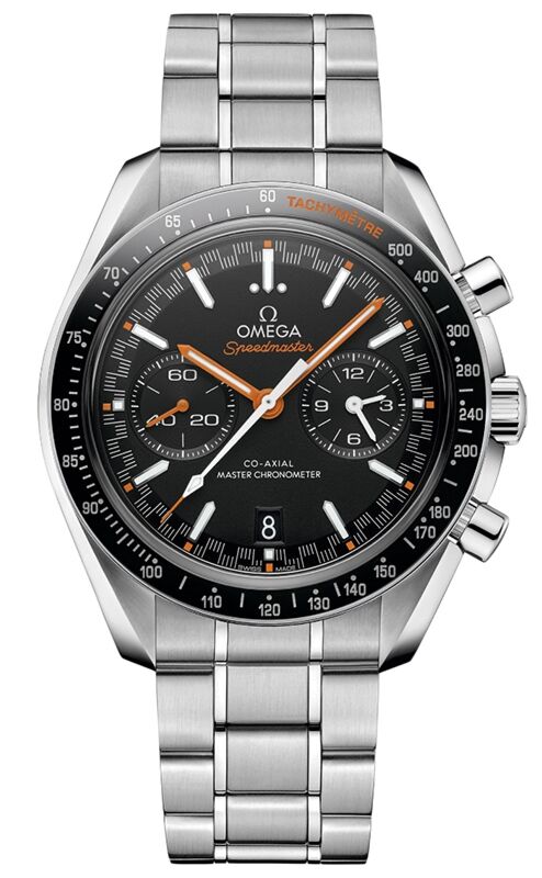 Omega Speedmaster Two Counters Racing 44.25mm Steel Black