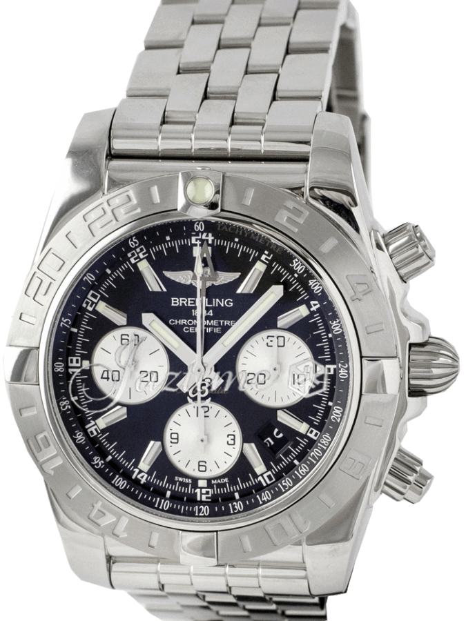 BREITLING AB0420B9|BB56|375A CHRONOMAT 44MM GMT STAINLESS STEEL BRAND NEW