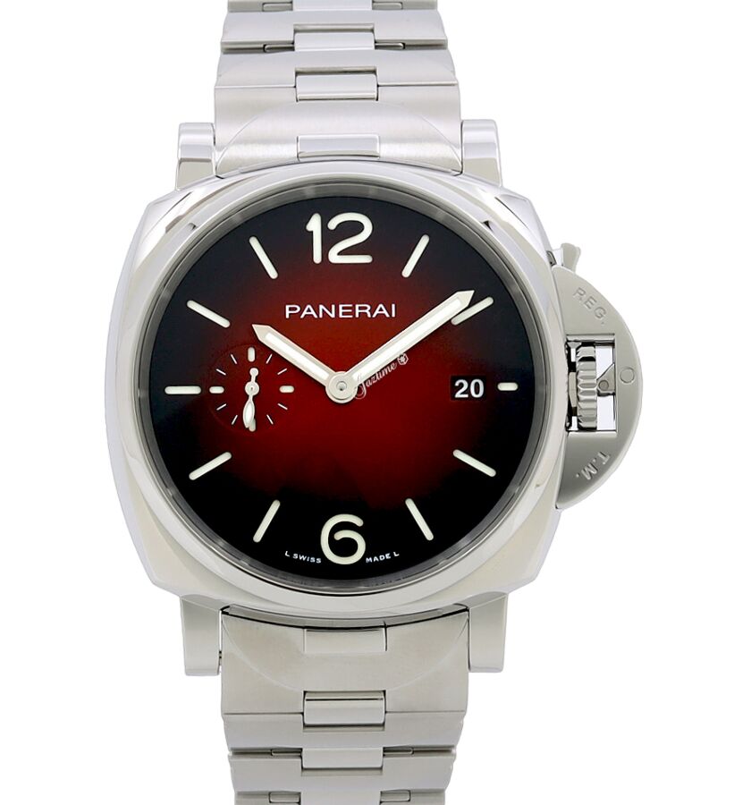 Panerai Luminor Due Steel Burgundy Dial PAM01539