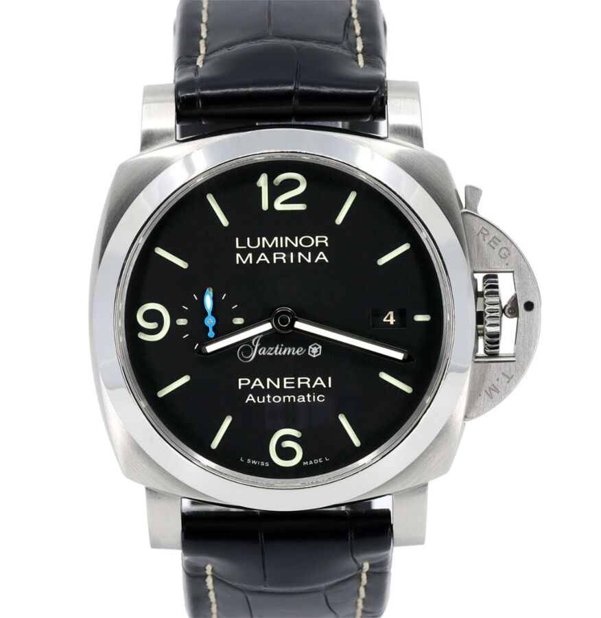 Panerai Luminor Marina Steel 44mm Black Dial PAM01312