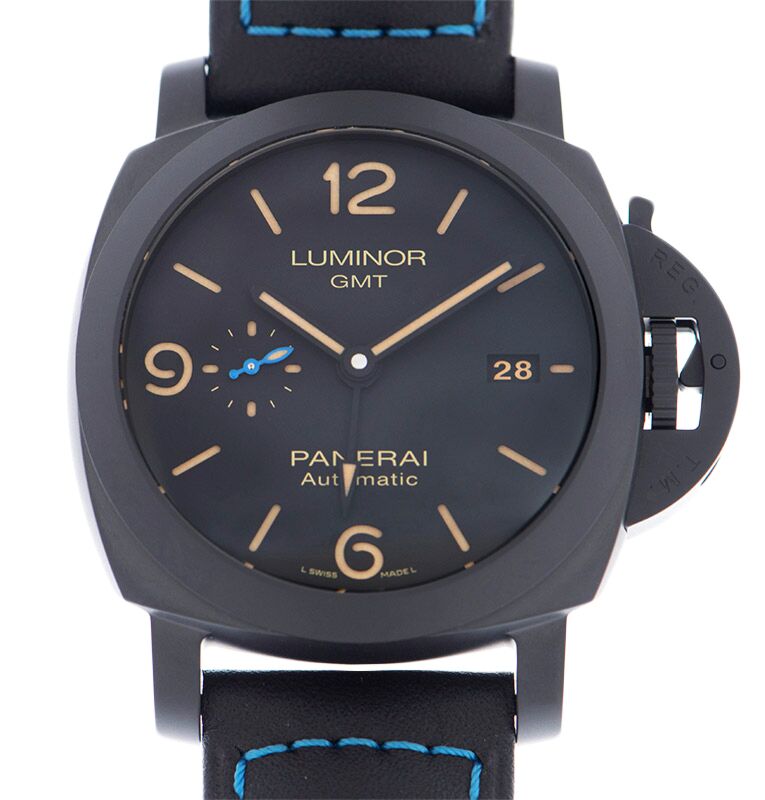 Panerai Luminor GMT Black Ceramic 44mm Black Dial PAM01441