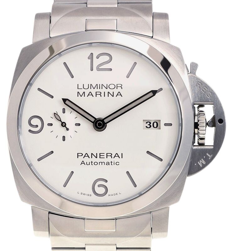 Panerai Luminor Marina Stainless Steel 44mm White Dial PAM01564