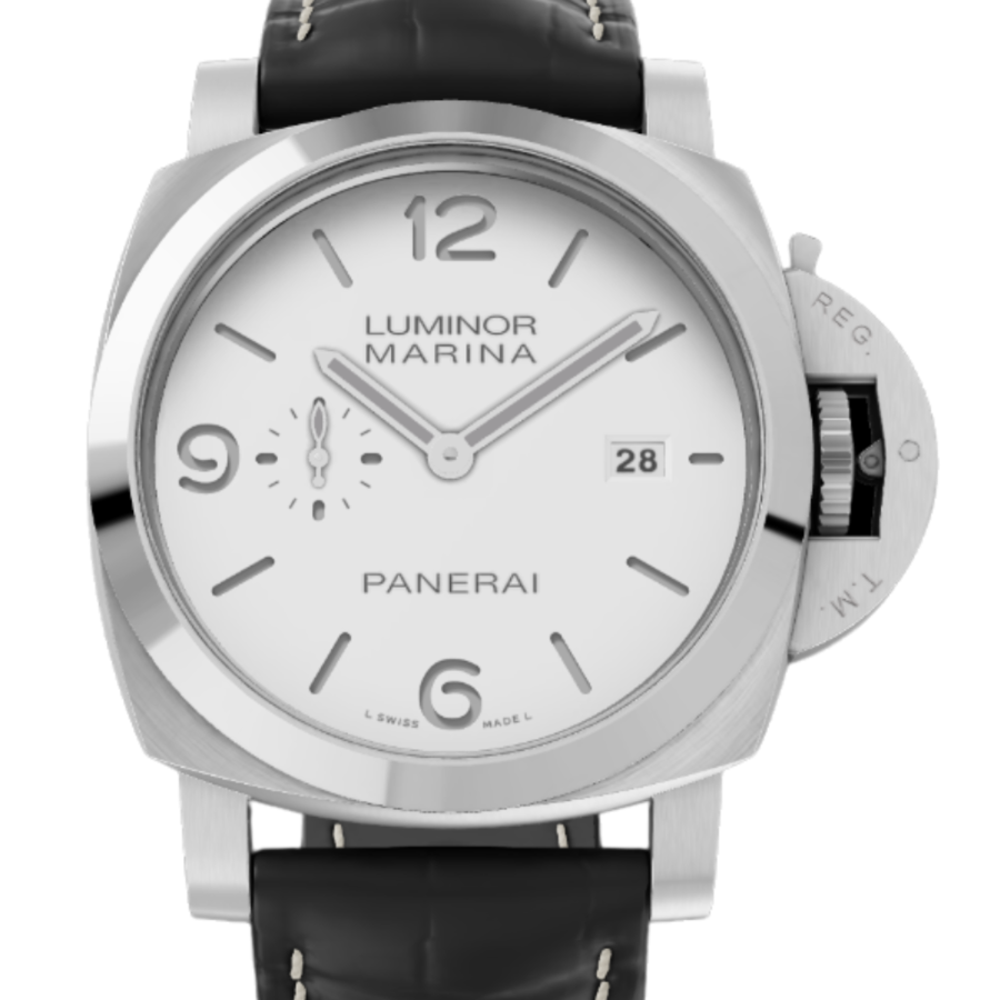 Panerai Luminor Marina Steel 44mm White Dial PAM03314 - BRAND NEW