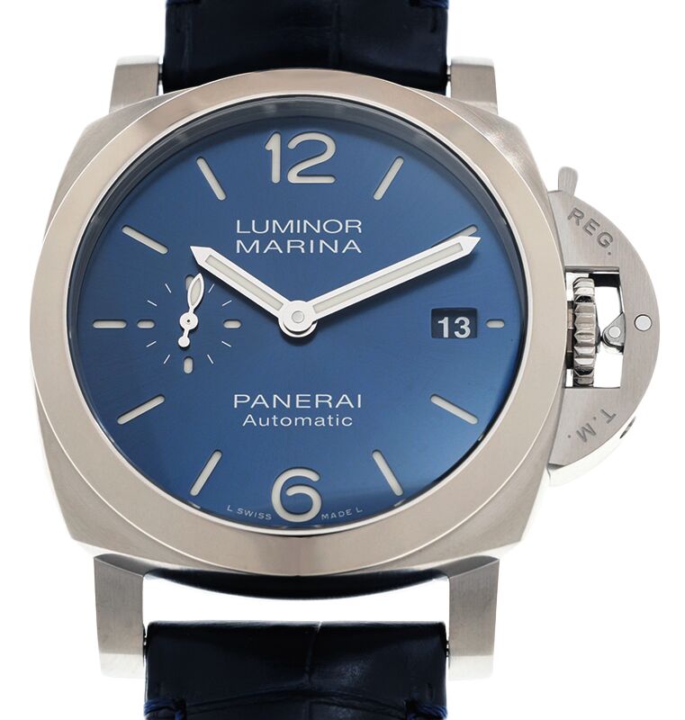 Panerai Luminor Quaranta Steel 40mm Blue Dial PAM01370
