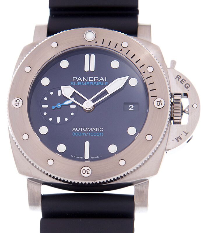Panerai Submersible BMG-TECH Metallic Glass 47mm Blue Dial PAM00692