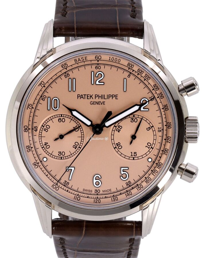 Patek Philippe Complications Chronograph White Gold Rose-Gilt Opaline Salmon Dial 5172G-010 - BRAND NEW