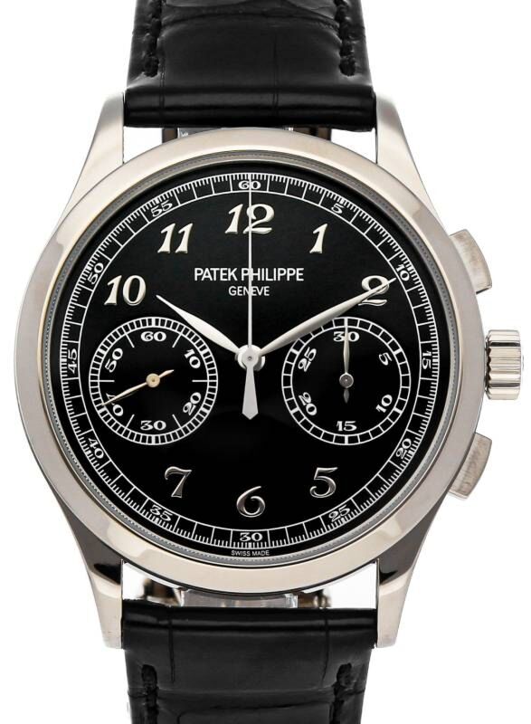 Patek Philippe Complications Manual Wind Chronograph White Gold Black Dial 5170G-010 