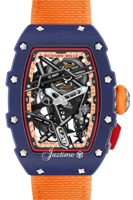 Richard Mille Automatic Winding Sport "Margot Laffite" Blue Quartz TPT RM 07-04 - BRAND NEW