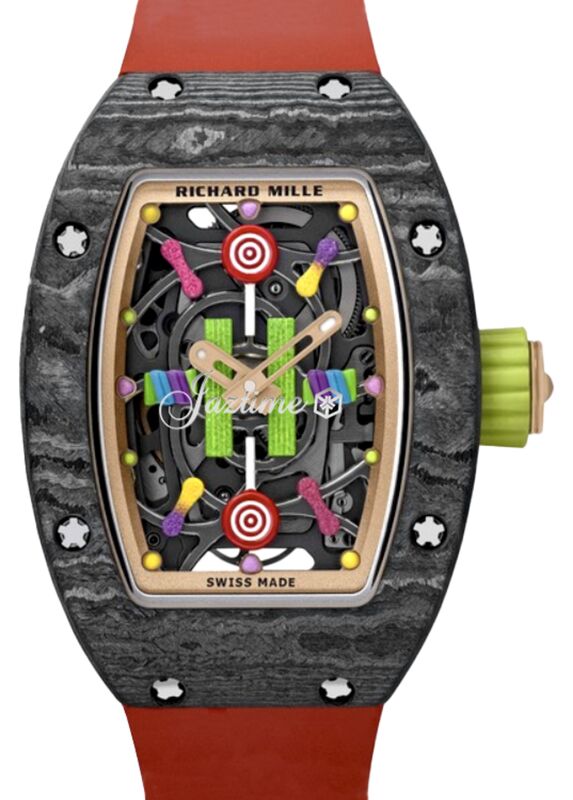 Richard Mille Automatic Litchi Carbon TPT RM 07-03