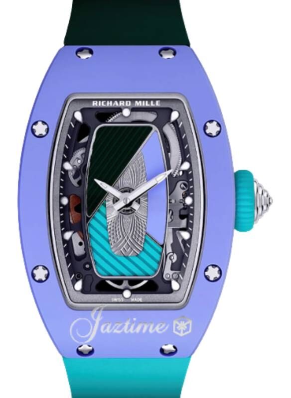 Richard Mille Automatic Winding Coloured Ceramic Pastel Blue RM 07-01 - BRAND NEW