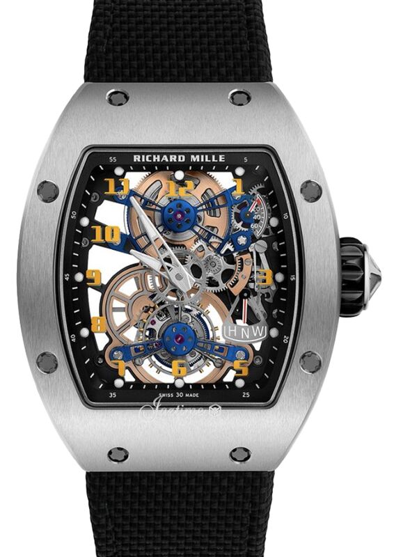 Richard Mille Manual Winding Tourbillon Titanium RM 17-02
